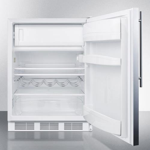 Summit Refrigerator-Freezer 24" Wide Refrigerator-Freezer, ADA Compliant