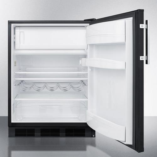 Summit Refrigerator-Freezer 24" Wide Refrigerator-Freezer, ADA Compliant