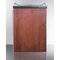 Summit Undercounter Beer Dispensers 24 Inch Built-in Custom Tap Beer Dispenser with 1 Half-Barrel Capacity, Digital Thermostat, Automatic Defrost, Locking Casters and Top Guard Rail: Panel Ready with Stainless Steel Frame