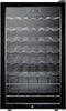 Summit Undercounter Wine Cellars 20 Inch Built-in Wine Cellar with 40 Bottle Capacity, ADA-Compliant Height, 6 Scalloped Shelves, 2 Flat Shelves, Automatic Defrost, Interior Lighting and Reversible Door Hinge: Recessed Handle