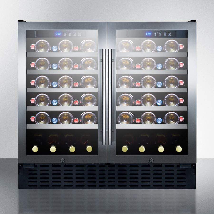 Summit Undercounter Wine Cellars 36" Wide Built-In Wine Cellar, ADA Compliant