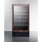 Summit Wine Cellars 18" Wide Built-In Wine Cellar (Panel Not Included)