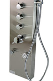 ALFI Brand - Stainless Steel Shower Panel with 6 Body Sprays | ABSP40