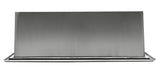 ALFI Brand - 24 x 12 Polished Stainless Steel Horizontal Single Shelf Bath Shower Niche | ABN2412-PSS