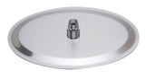 ALFI Brand - 12" Oval Brushed Solid Stainless Steel Ultra Thin Rain Shower Head | RAIN128-BSS