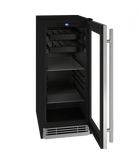 U-Line Beverage Centers Built in and Free Standing U-Line | Beverage Center 15" Reversible Hinge Stainless Frame 115v | 1 Class | UHBV115-SG01A