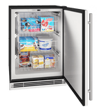 U-Line Freezers U-Line | Convertible Freezer 24" Reversible Hinge Stainless Solid 115v | 1 Class | UHFZ124-SS01B