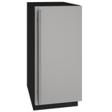 U-Line Ice Machines U-Line | Nugget Ice 15” Reversible Hinge Stainless Solid 115v | 3 Class | UHNB315-SS01A