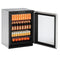 U-Line Refrigerators U-Line | Glass Refrigerator 24" Reversible Hinge Stainless Frame 115v | 2000 Series | U-2224RGLS-00B