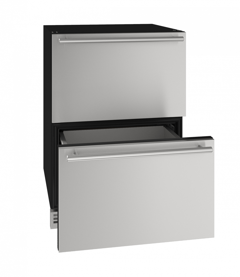 U-Line Refrigerators U-Line | Refrigerator Drawers 24" Integrated Solid 115v | 1 Class | UHDR124-IS61A