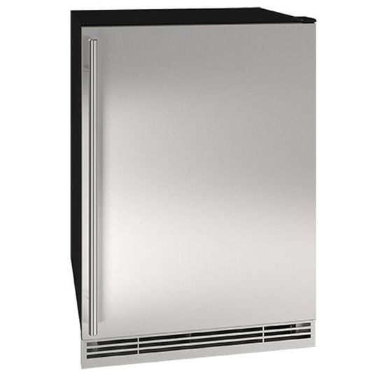 U-Line Refrigerators U-Line | Refrigerator Freezer 24" Reversible Hinge Stainless Solid 115v | 1 Class | UHRF124-SS01A