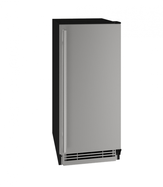 U-Line Refrigerators U-Line | Solid Refrigerator 15" Reversible Hinge Stainless Solid 115v | 1 Class | UHRE115-SS01A