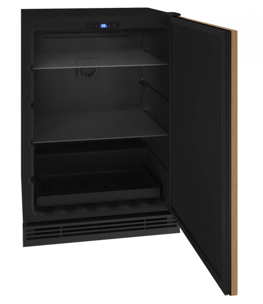 U-Line Refrigerators U-Line | Solid Refrigerator 24" Reversible Hinge Integrated Solid 115v | 1 Class | UHRE124-IS01A