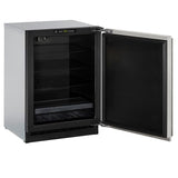 U-Line Refrigerators U-Line | Solid Refrigerator 24" Reversible Hinge Stainless Solid 115v | 2000 Series | U-2224RS-00B