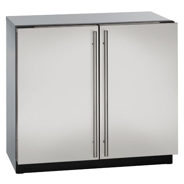 U-Line Refrigerators U-Line | Solid Refrigerator 36" Dual Zone Stainless Solid 115v | 3000 Series | U-3036RRS-00B