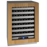 U-Line Wine Refrigerators Built in and Free Standing U-Line | Wine Captain 24" Reversible Hinge Integrated Frame 115v | 5 Class | UHWC524-IG01A