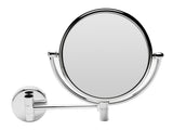 ALFI Brand - 8" Round Wall Mounted 5x Magnify Cosmetic Mirror | ABM8WR-PC