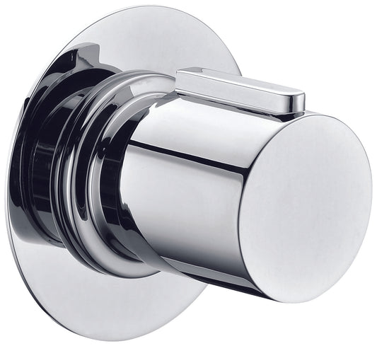 ALFI Brand - Polished Chrome Modern Round 3 Way Shower Diverter | AB9101-PC