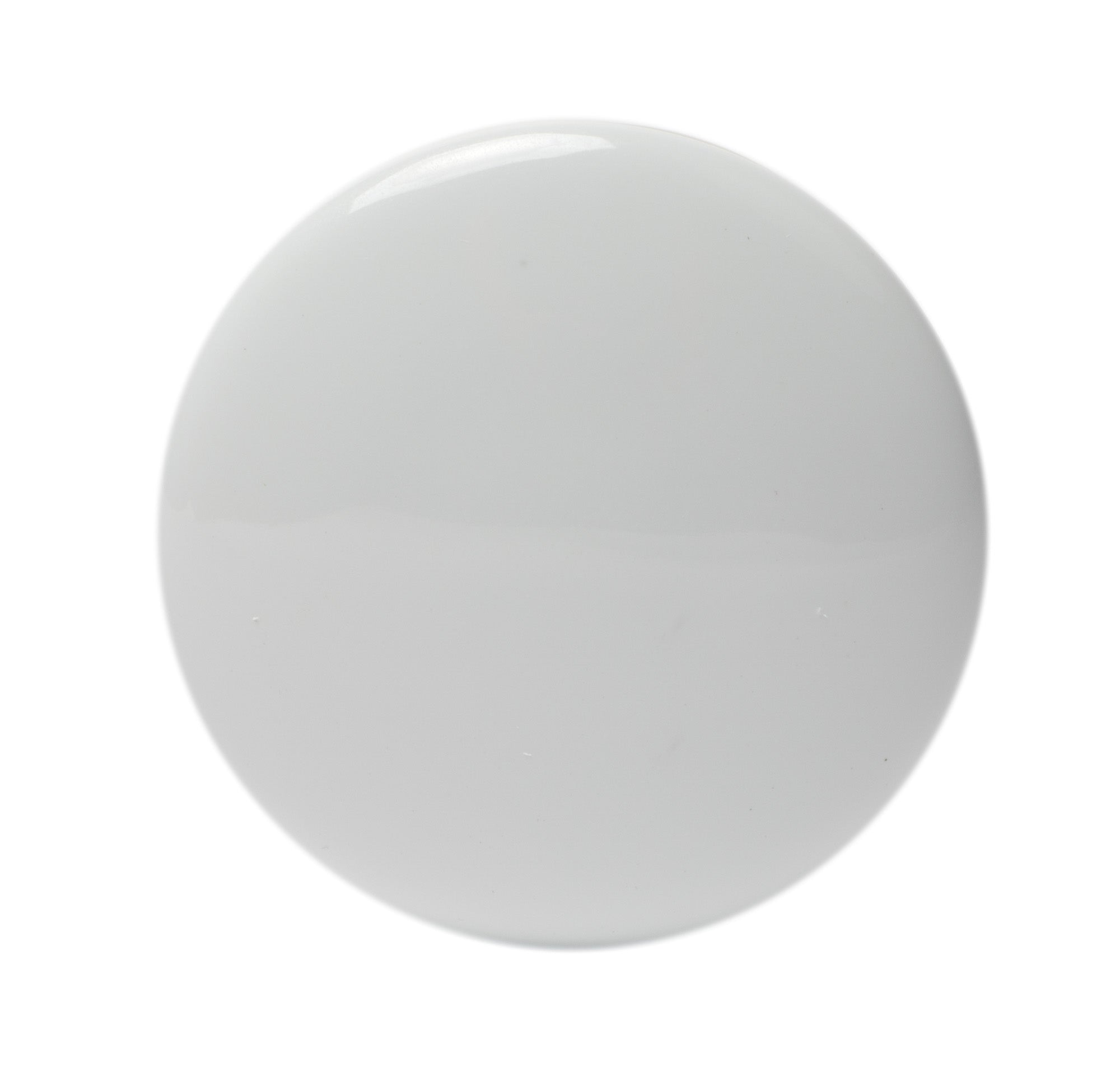 ALFI Brand - White Ceramic Mushroom Top Pop Up Drain for Sinks with Overflow | AB8056-W