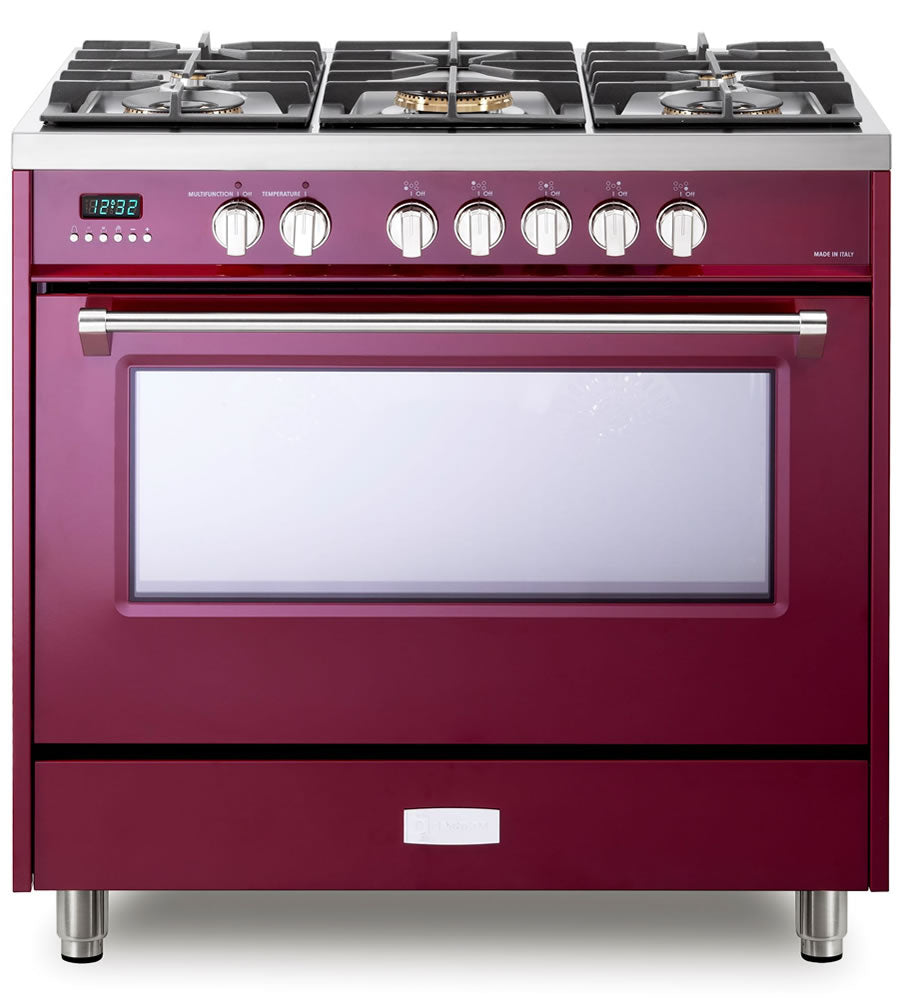 Verona - Designer 36" Dual Fuel  Single Oven - 5 Burners