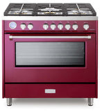 Verona - Designer 36" Gas Single Oven Range - 5 Burners