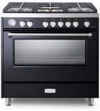 Verona - Designer 36" Gas Single Oven Range - 5 Burners