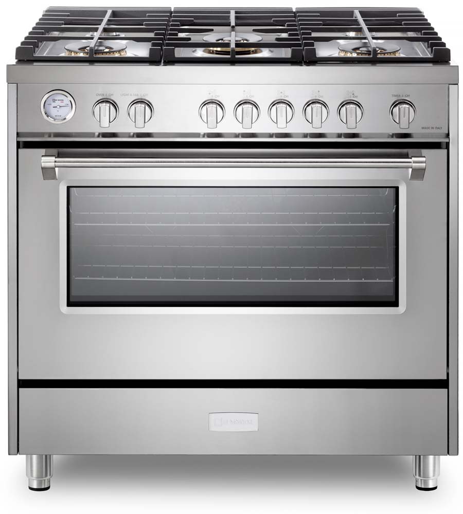 Verona - Designer 36" Gas Single Oven Range - 5 Burners