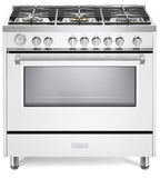 Verona - Designer 36" Gas Single Oven Range - 5 Burners