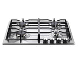 Verona - Verona 24" Designer Gas Cooktop - Brass Burners - SS - 4 Burners