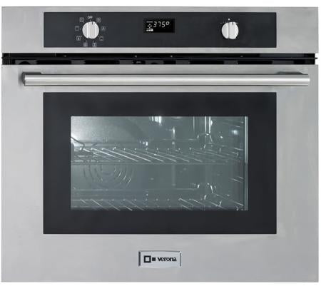 Verona - 30 Inch Single Convection Electric Wall Oven with 2.8 cu ft Capacity - VEBIEM3024NSS