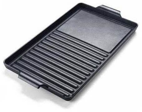 Verona - Cast Iron Grill / Griddle Combination - W 9" D 15" - 7 ½" lbs.
