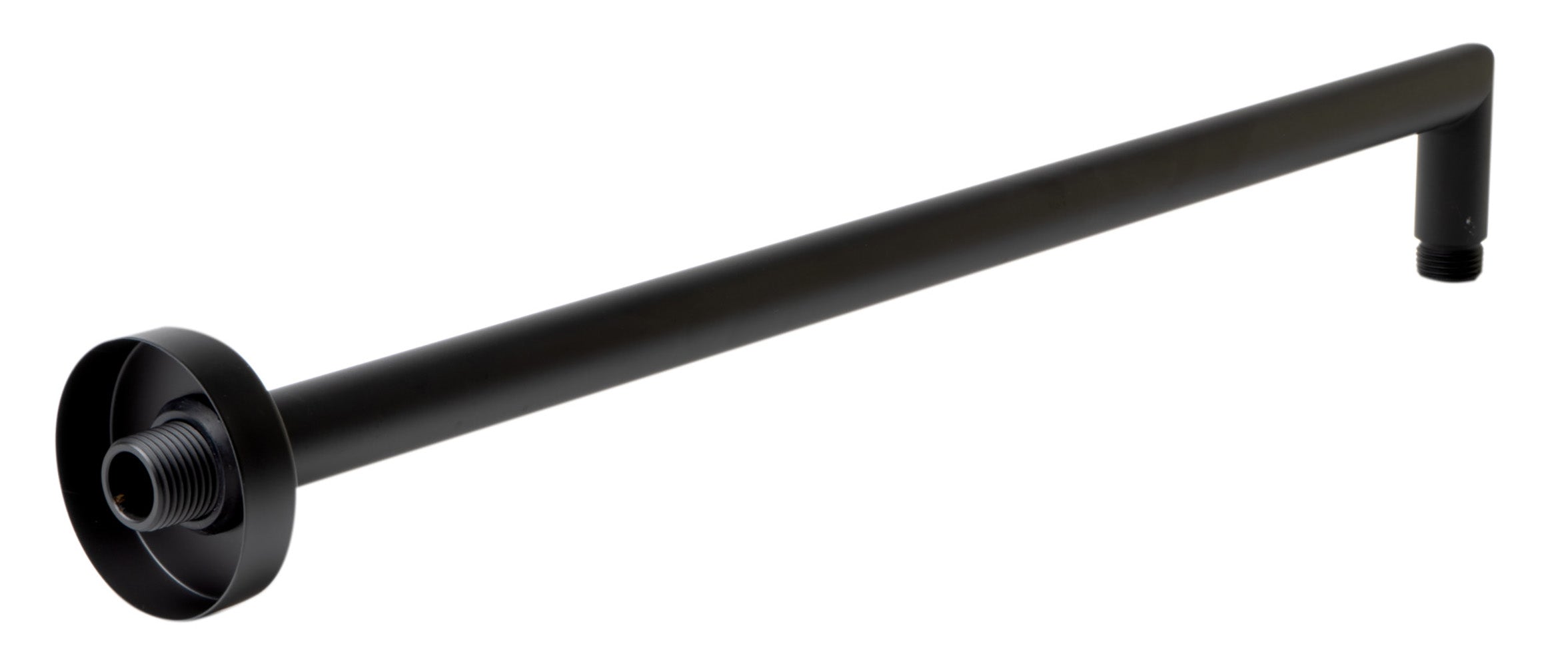 ALFI Brand - Black Matte 20" Round Wall Shower Arm | ABSA20R-BM