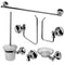 ALFI Brand - Polished Chrome 6 Piece Matching Bathroom Accessory Set | AB9521-PC