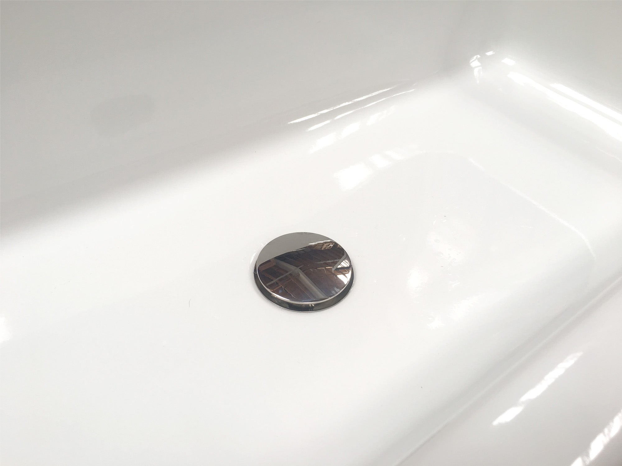 ALFI Brand - Polished Stainless Stainless Steel Pop Up Drain for Sink w/o Overflow | AB5009-PSS