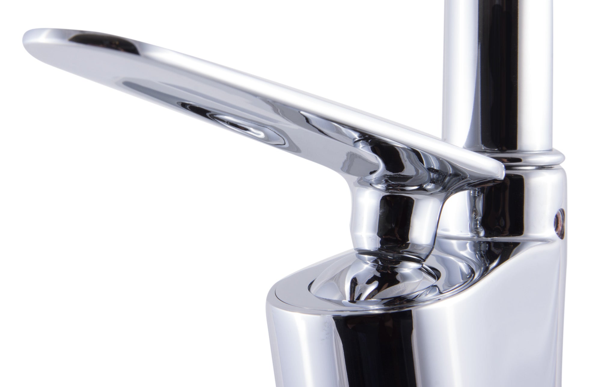 ALFI Brand - Polished Chrome Gooseneck Single Hole Bathroom Faucet | AB3600-PC