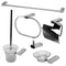 ALFI Brand - Polished Chrome 6 Piece Matching Bathroom Accessory Set | AB9503-PC