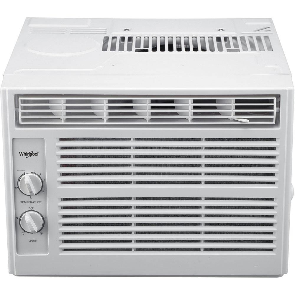 Whirlpool Whirlpool 5,000 BTU 115V Window-Mounted Air Conditioner with Mechanical Controls