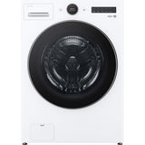 LG - 4.5 CF Ultra Large Capacity Front Load Washer with AIDD, Steam, Wi-FiWash Machines - WM5500HWA