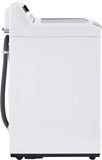 LG - 5.0 cu. ft. Mega Capacity Top Load Washer and LG - 7.3 Cu. Ft. White Ultra Large High Efficiency Gas Dryer
