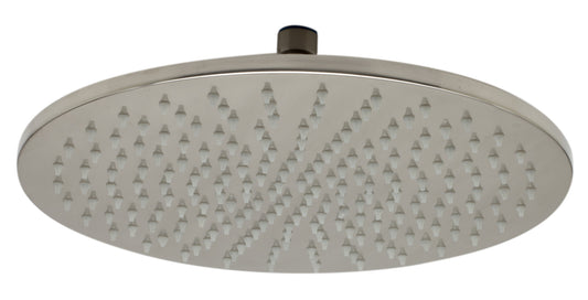 ALFI Brand - Brushed Nickel 12" Round Multi Color LED Rain Shower Head | LED12R-BN