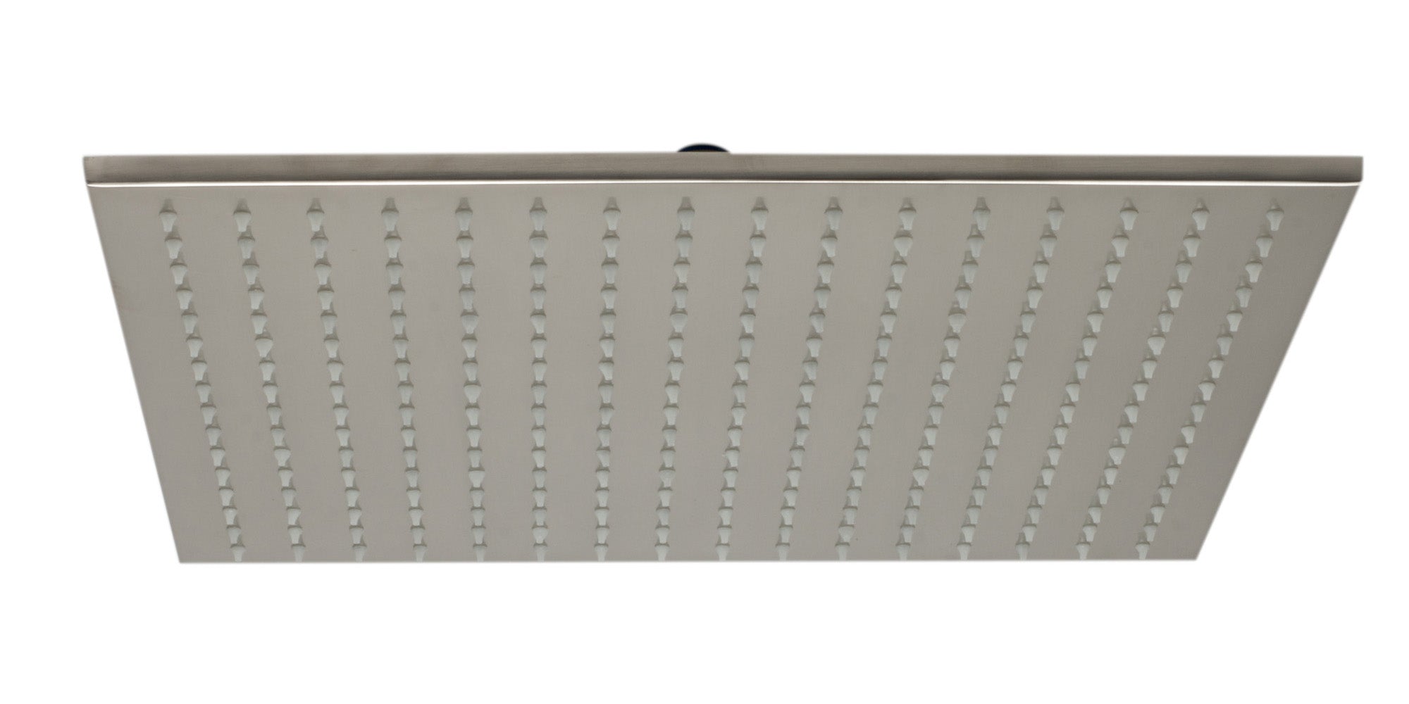 ALFI Brand - Brushed Nickel 16" Square Multi Color LED Rain Shower Head | LED16S-BN
