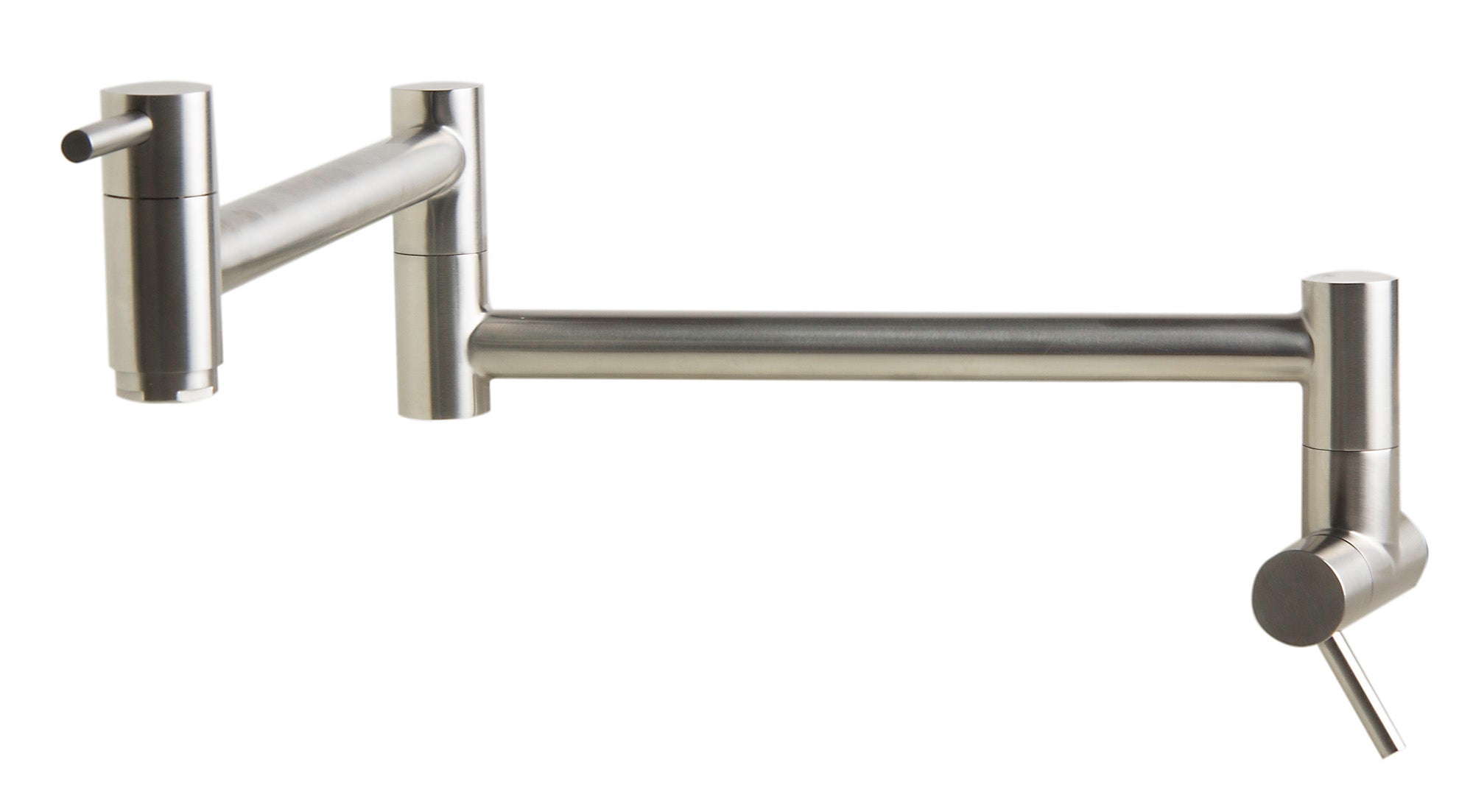 ALFI Brand - Brushed Stainless Steel Retractable Pot Filler Faucet | AB5019-BSS