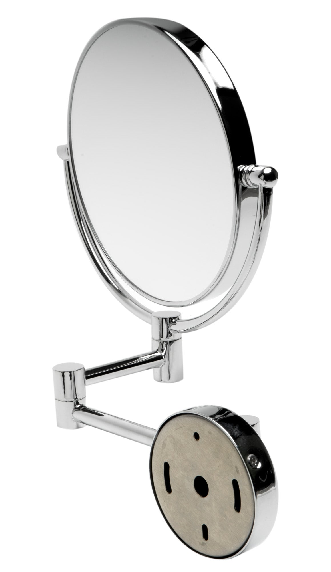 ALFI Brand - 8" Round Wall Mounted 5x Magnify Cosmetic Mirror | ABM8WR-PC