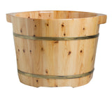 ALFI Brand - Round Wooden Cedar Foot Soaking Tub | AB6604