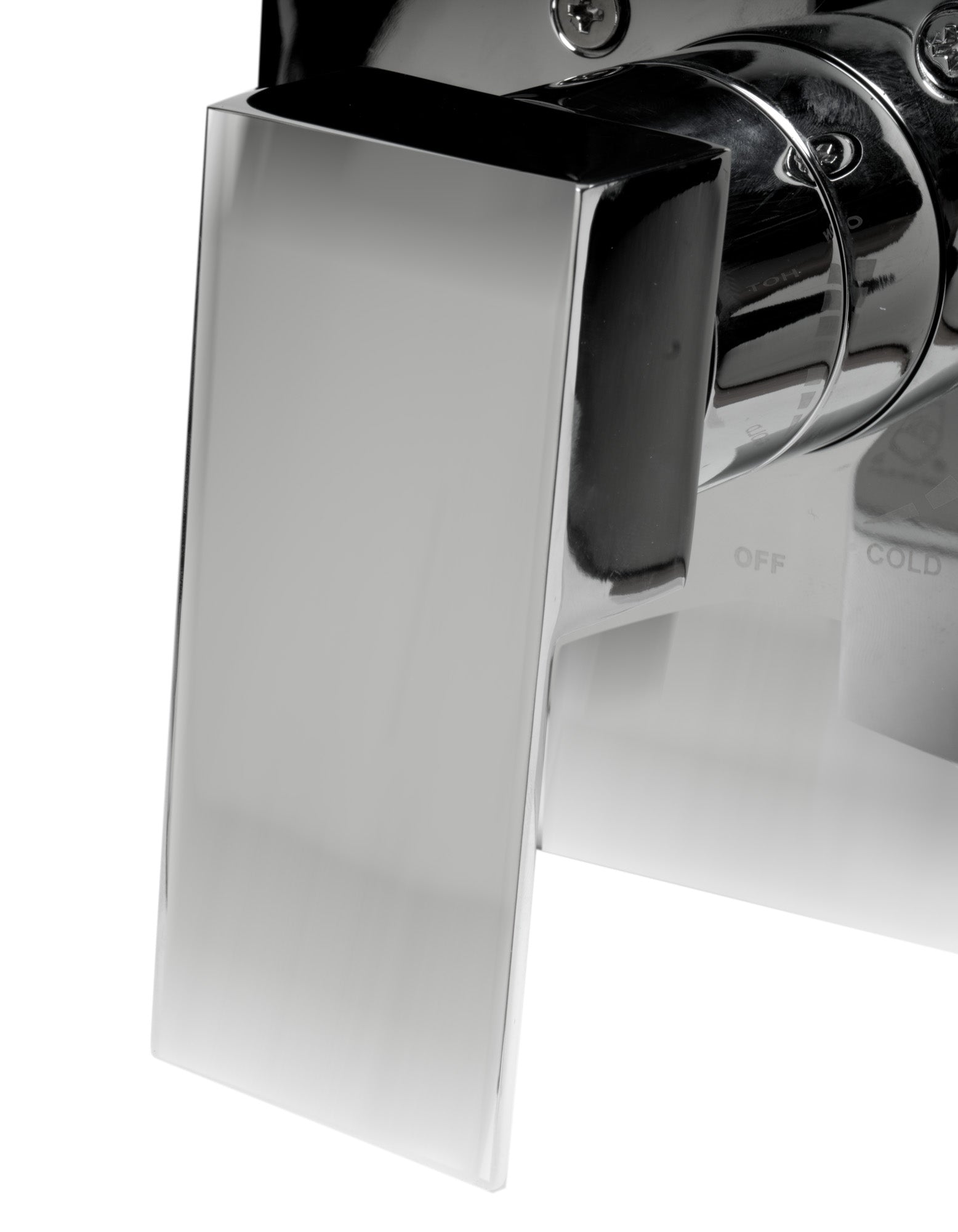 ALFI Brand - Polished Chrome Modern Square Pressure Balanced Shower Mixer | AB6701-PC