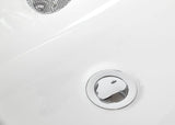 EAGO - 6 ft Clear Rectangular Acrylic Whirlpool Bathtub | AM152ETL-6