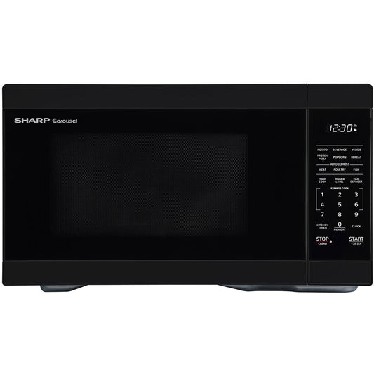 Sharp - 1.1 CF Countertop Microwave Oven - Countertop - ZSMC1161HB