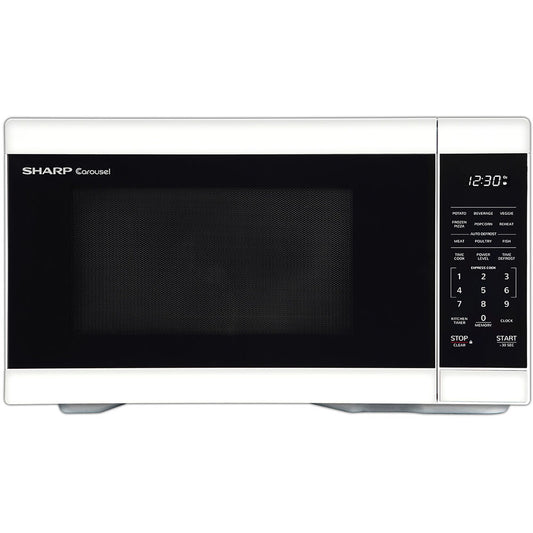 Sharp - 1.1 CF Countertop Microwave Oven - Countertop - ZSMC1161HW